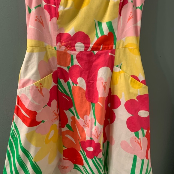 Lily Pulitzer strapless dress - Picture 2 of 4